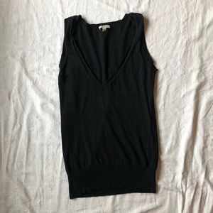 Black Jacob Sweater Vest